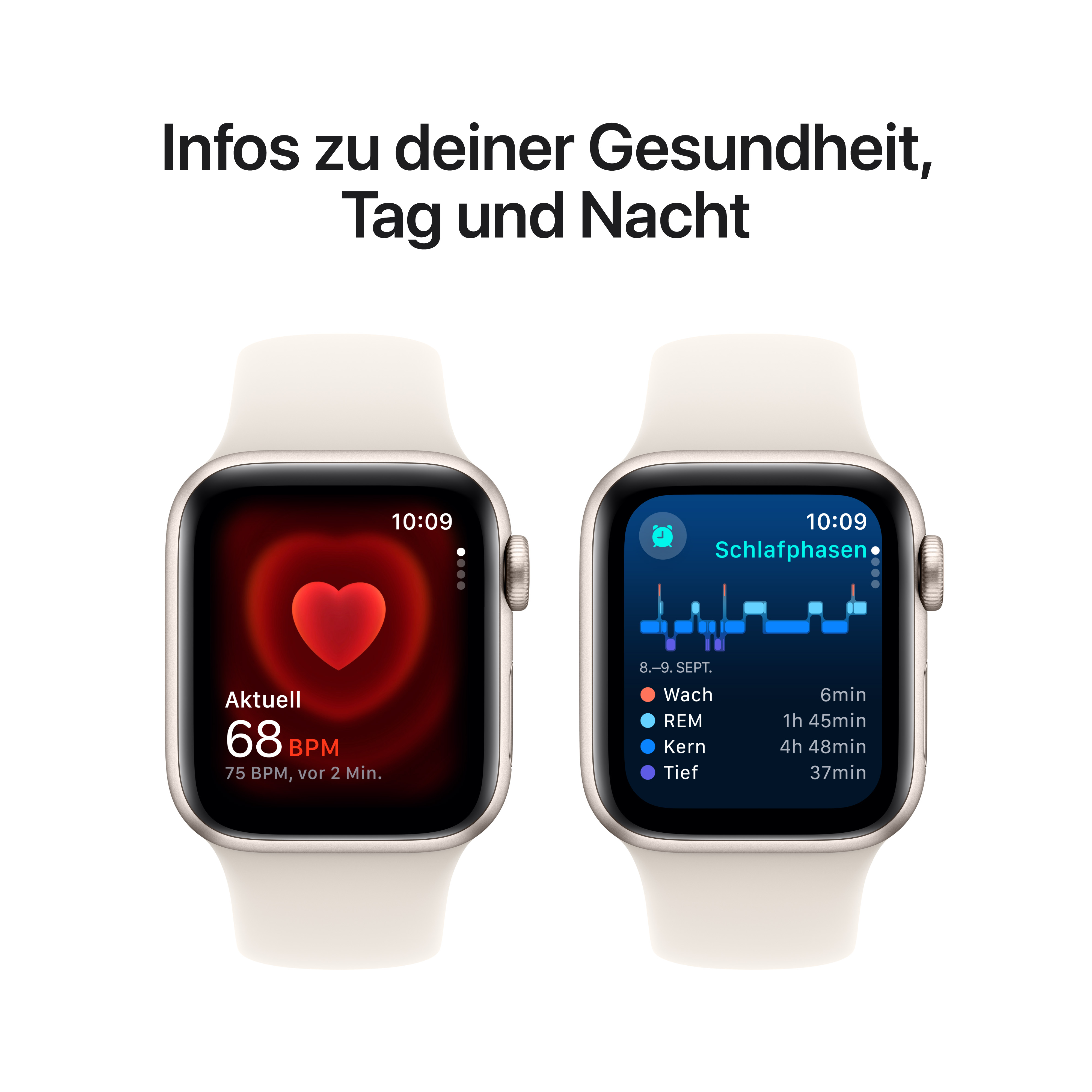 Apple Watch SE Cel 40mm Alu Starlight Sport Band M/L