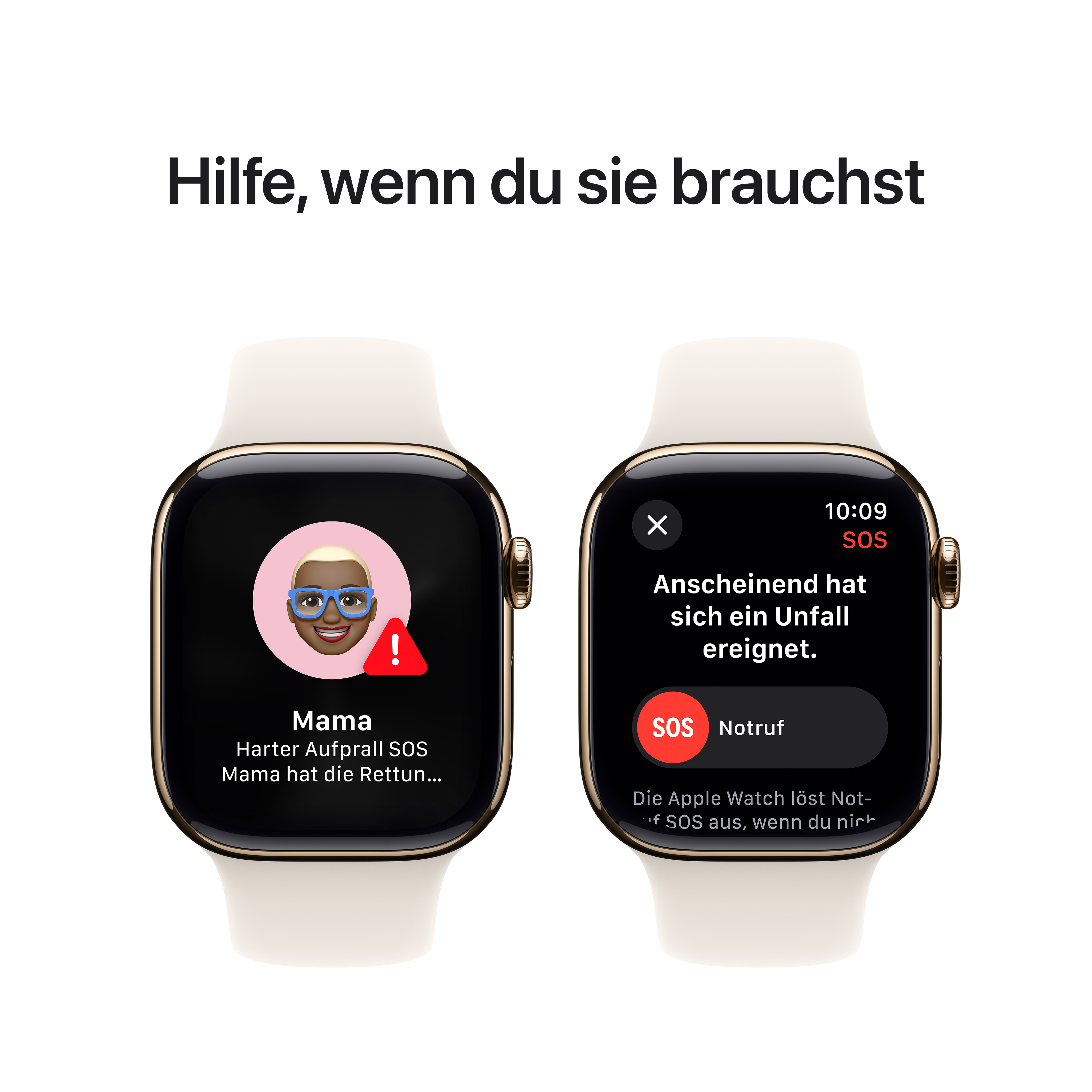 Apple Watch S10 Cel 42mm Gold Titan Starlight Sport Band S/M Apple Watch S10 Cel 42mm Gold Titan Starlight Sport Band S/M