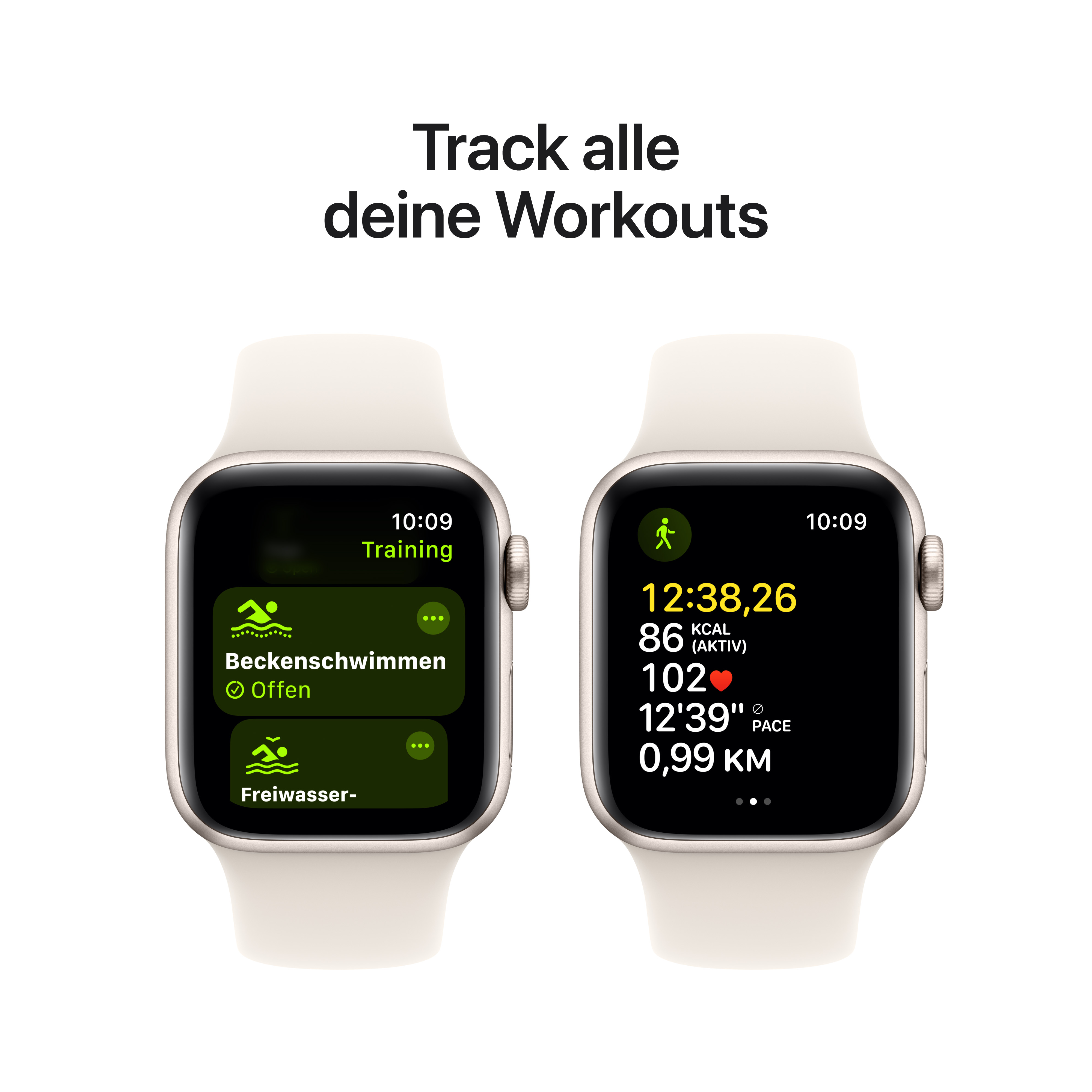 Apple Watch SE Cel 40mm Alu Starlight Sport Band M/L