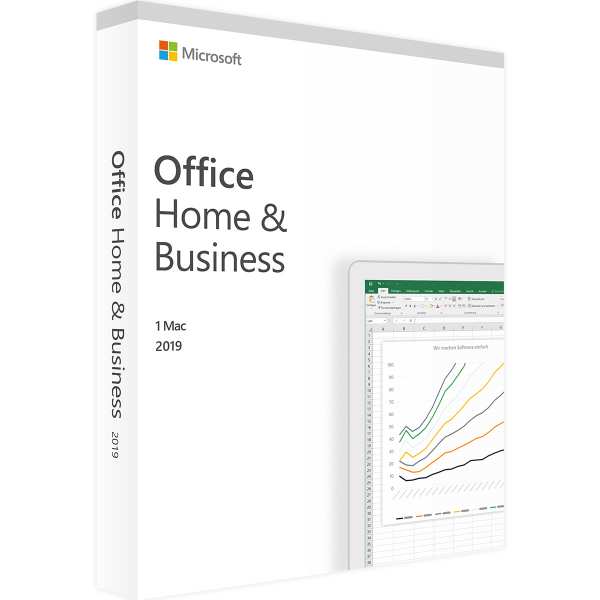 Microsoft Office 2019 Home & Business dt. PKC MAC/WIN