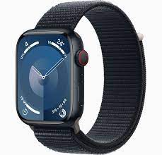 Apple Watch S9 CEL 45 mm Alu Midnight + Midnight Sport Loop