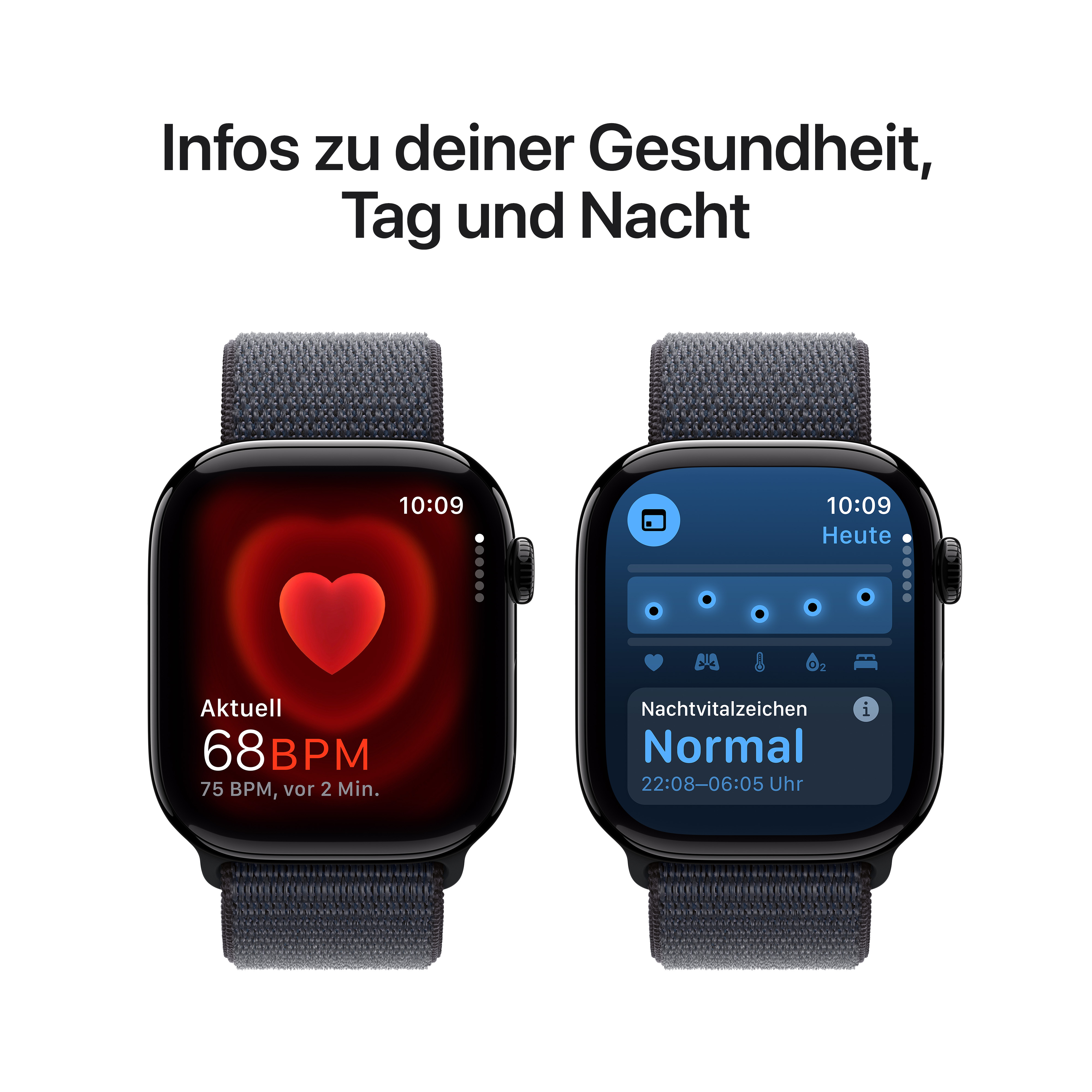 Apple Watch S10 GPS 46mm Alu Jet Black Ink Sport Loop Apple Watch S10 GPS 46mm Alu Jet Black Ink Sport Loop