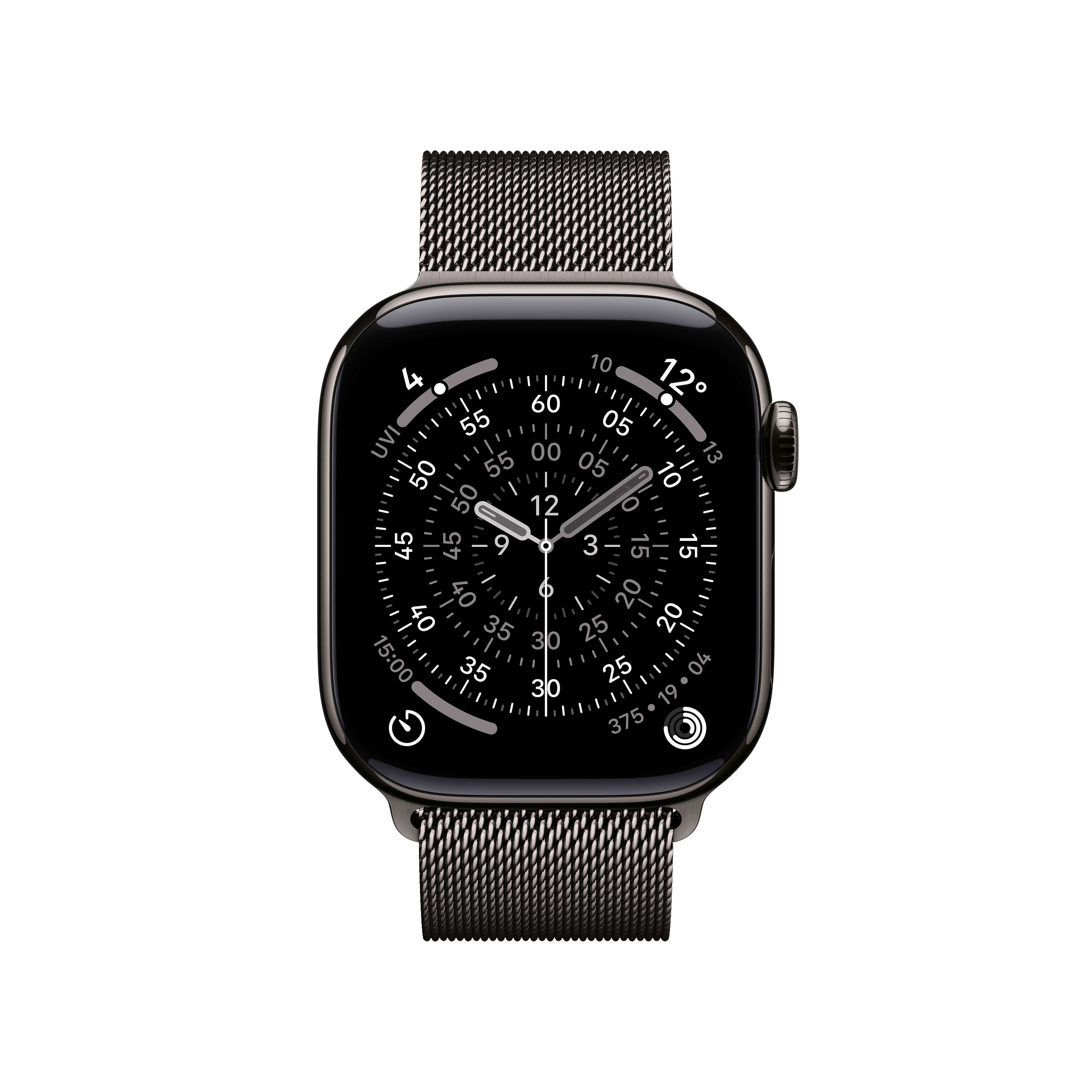 Apple W 11 Cel 42mm ST Case Slate Milanese Loop