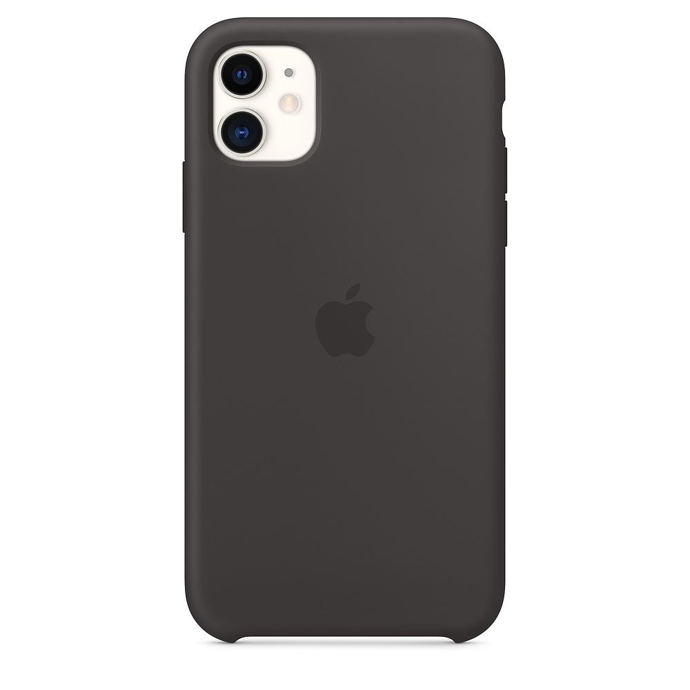 Apple iPhone 11 Silicone Case Black