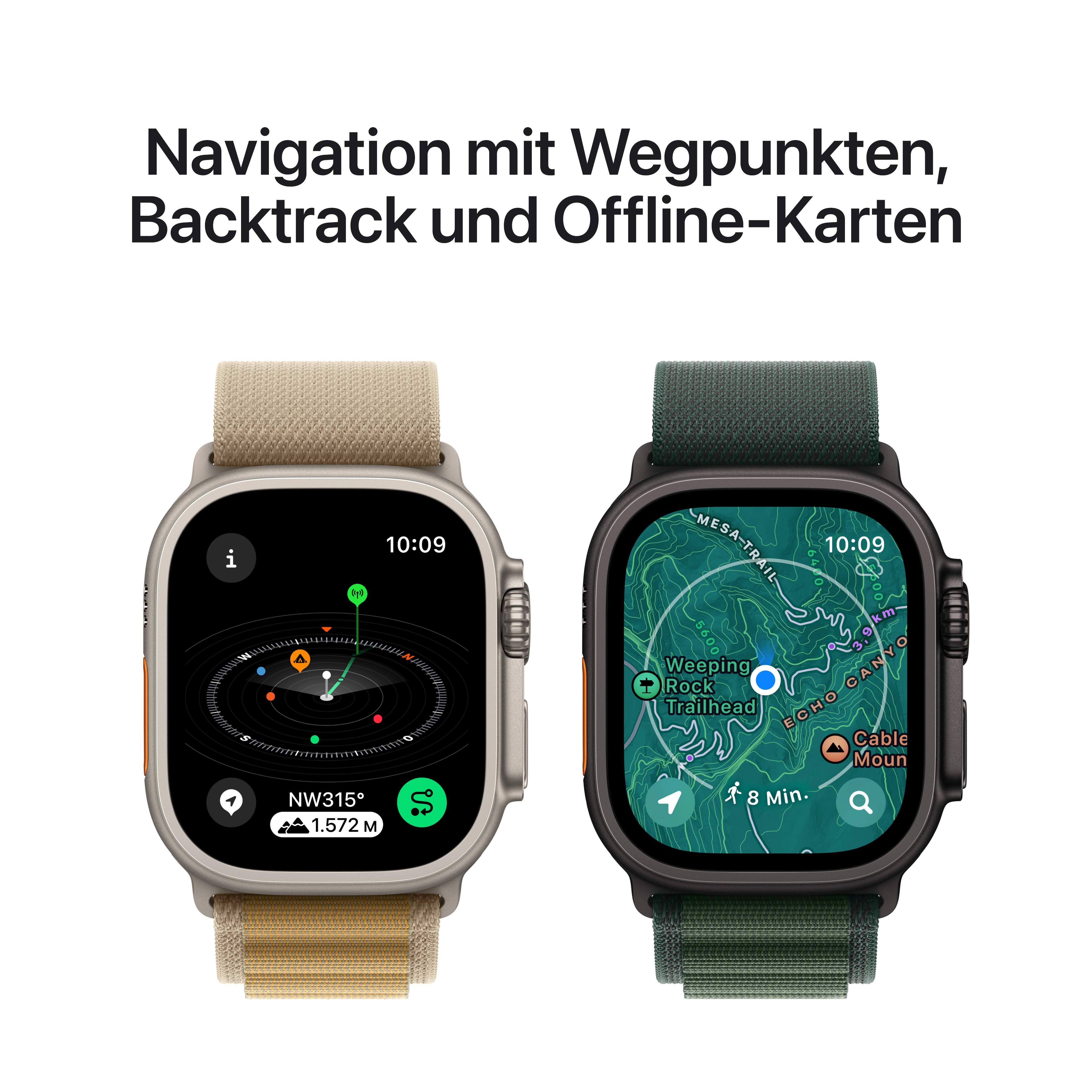 Apple Watch Ultra 2 Cel 49mm N-Titan w. Tan Alpine Loop L Apple Watch Ultra 2 Cel 49mm N-Titan w. Tan Alpine Loop L