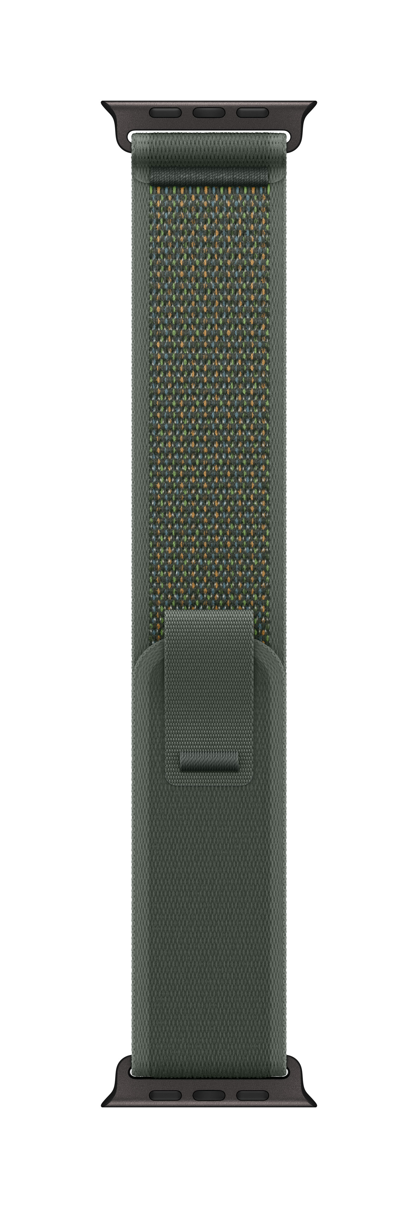 Apple 49mm Green Trail Loop M/L Black Titanium Finish