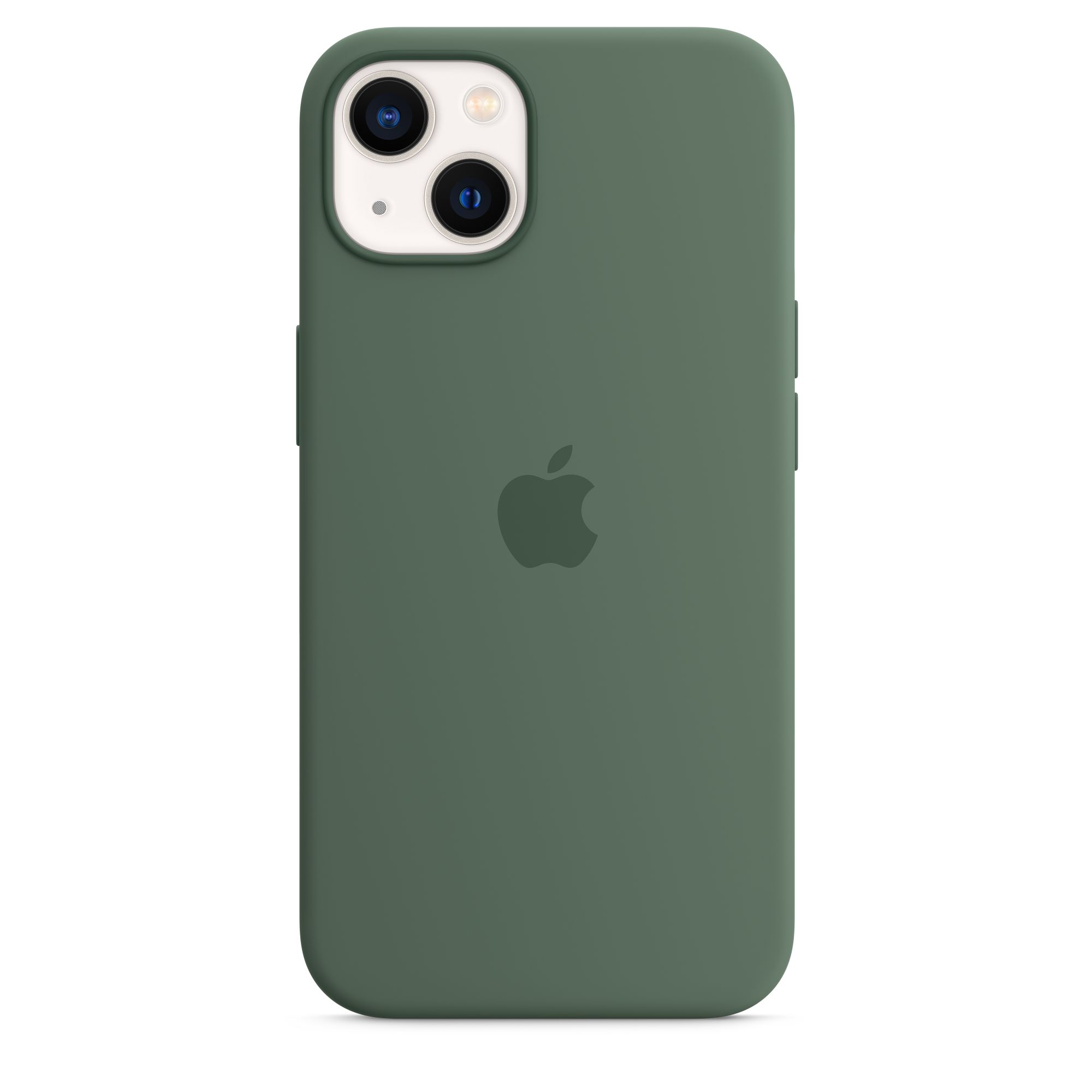 Apple iPhone 13 mini Silicone Case with MagSafe Eucalyptus