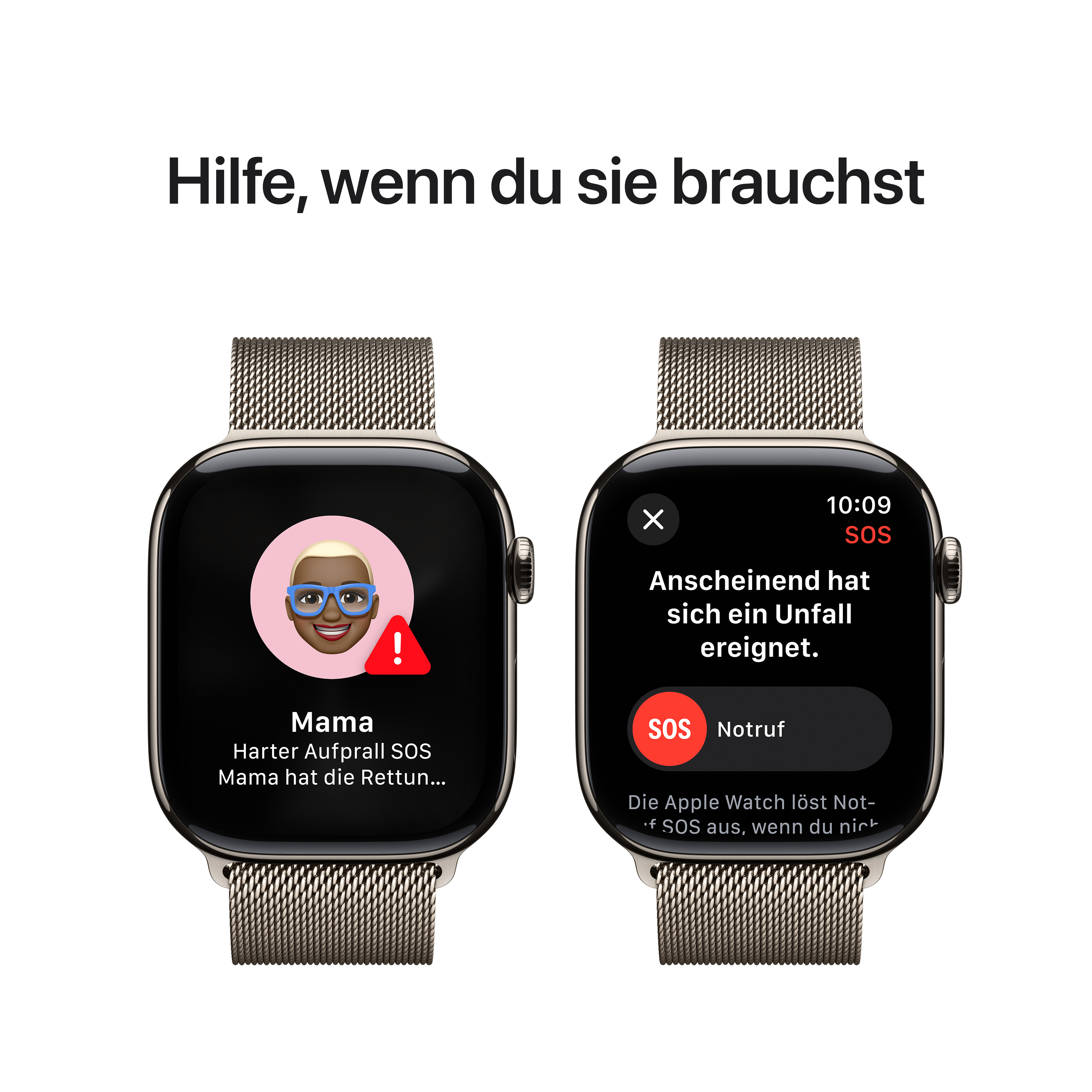 Apple Watch S10 Cel 46mm Natural Titan Milanese Loop S/M Apple Watch S10 Cel 46mm Natural Titan Milanese Loop S/M
