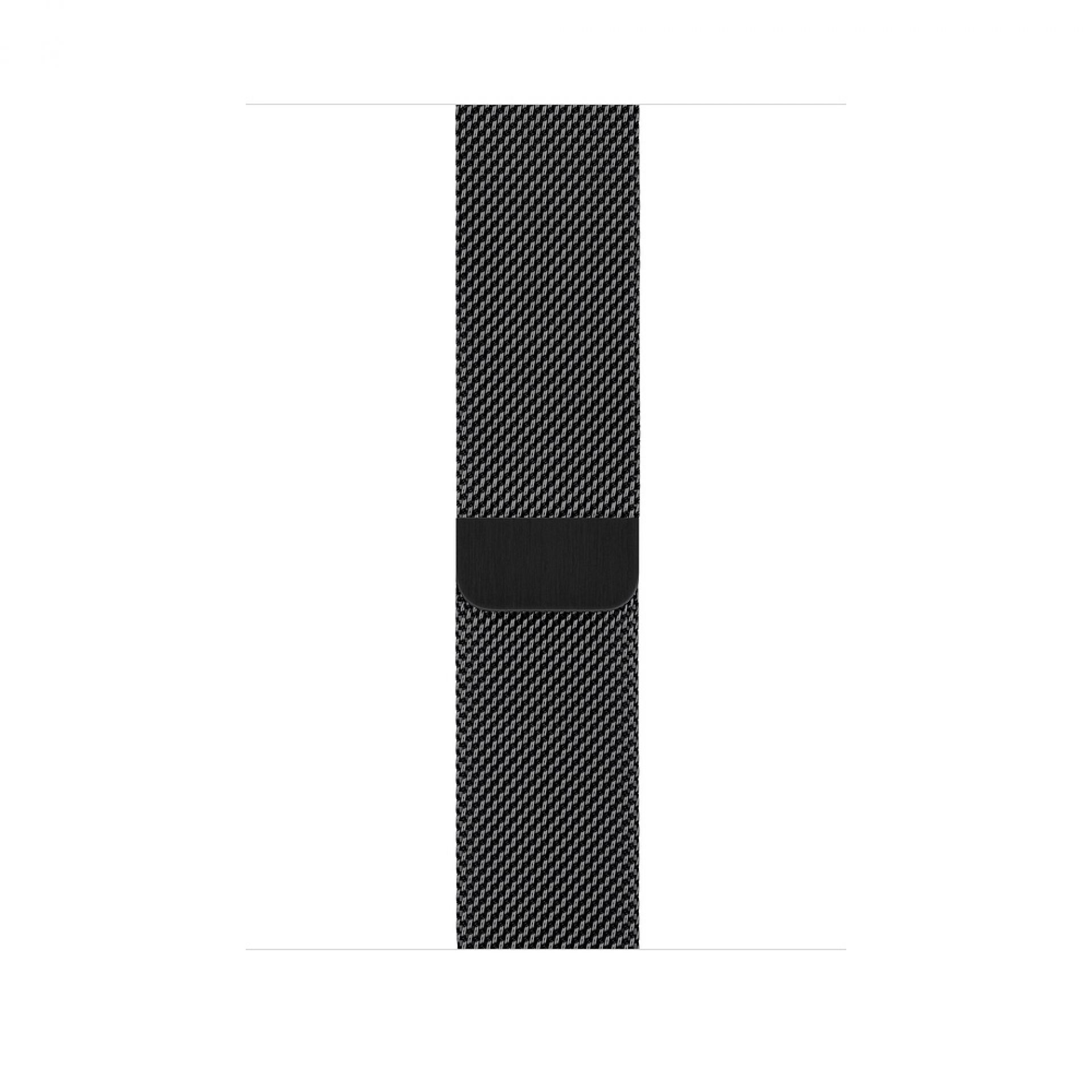 42mm space black link bracelet